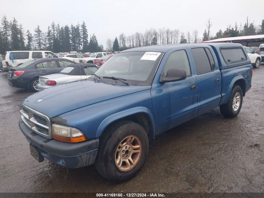 2004 Dodge Dakota Sport/Sxt VIN: 1D7HL38N64S780744 Lot: 41169160