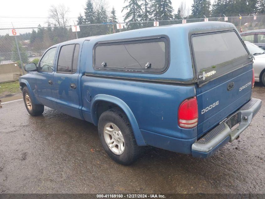 2004 Dodge Dakota Sport/Sxt VIN: 1D7HL38N64S780744 Lot: 41169160