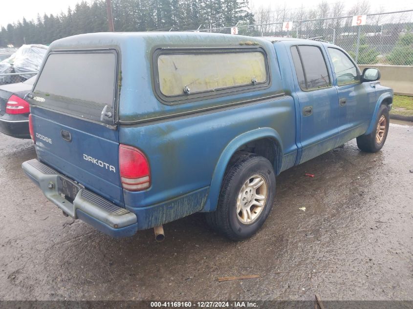 2004 Dodge Dakota Sport/Sxt VIN: 1D7HL38N64S780744 Lot: 41169160