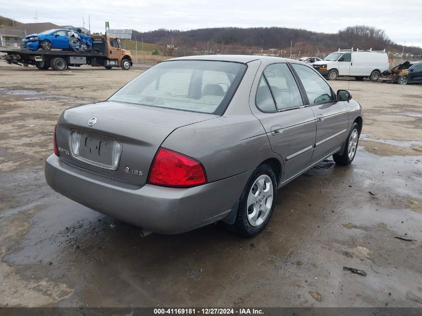 2004 Nissan Sentra 1.8S VIN: 3N1CB51D44L479881 Lot: 41169181