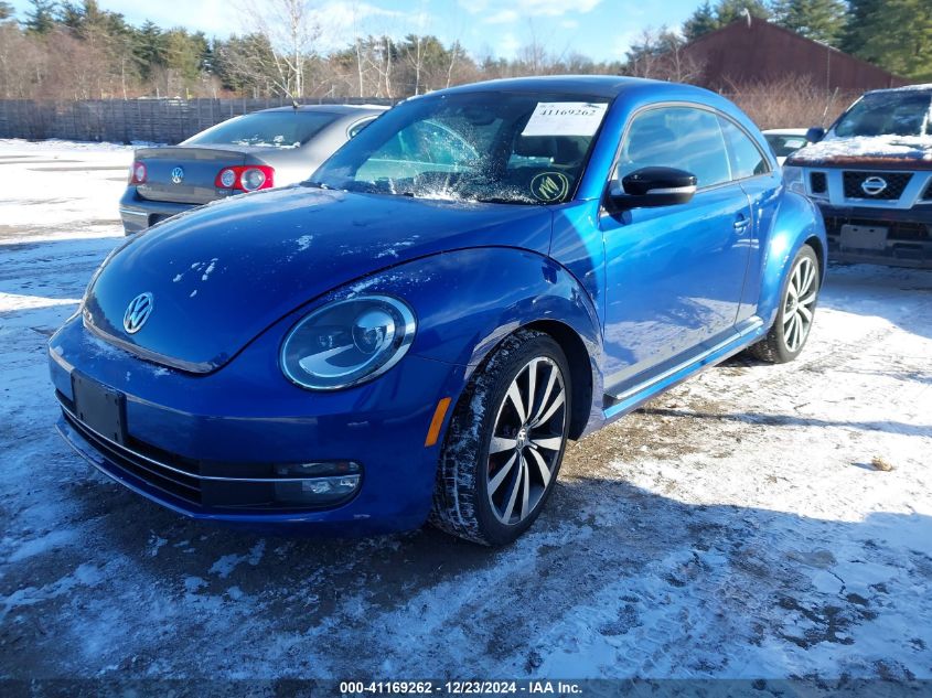 2013 Volkswagen Beetle 2.0T Turbo VIN: 3VW4A7AT4DM614162 Lot: 41169262