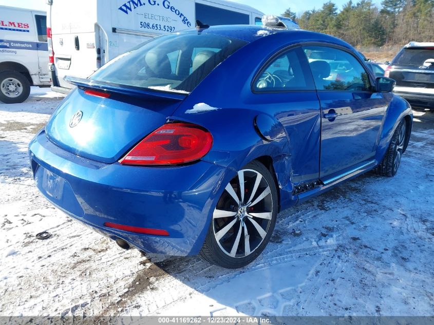 2013 Volkswagen Beetle 2.0T Turbo VIN: 3VW4A7AT4DM614162 Lot: 41169262