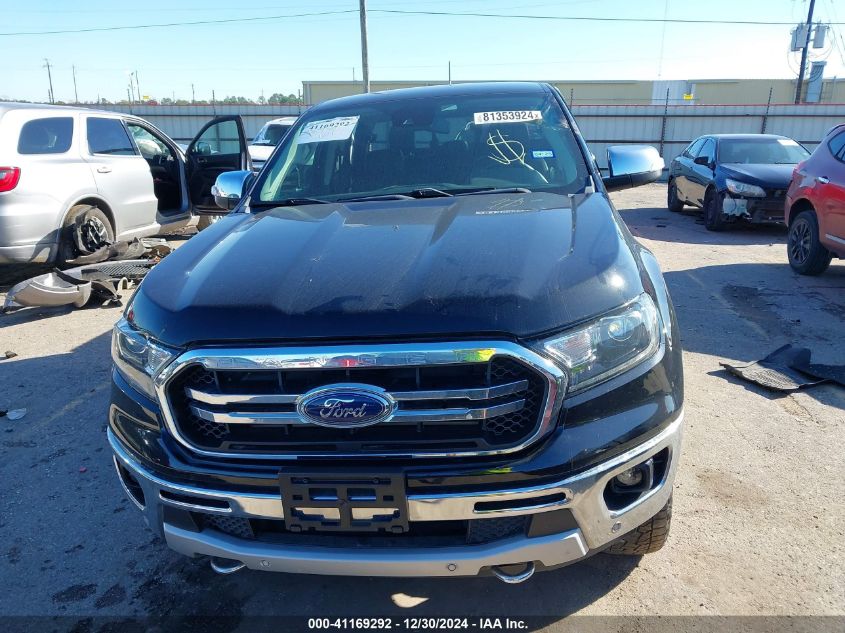 2022 Ford Ranger Lariat VIN: 1FTER4FH2NLD15937 Lot: 41169292