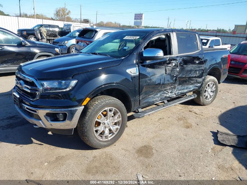 2022 Ford Ranger Lariat VIN: 1FTER4FH2NLD15937 Lot: 41169292