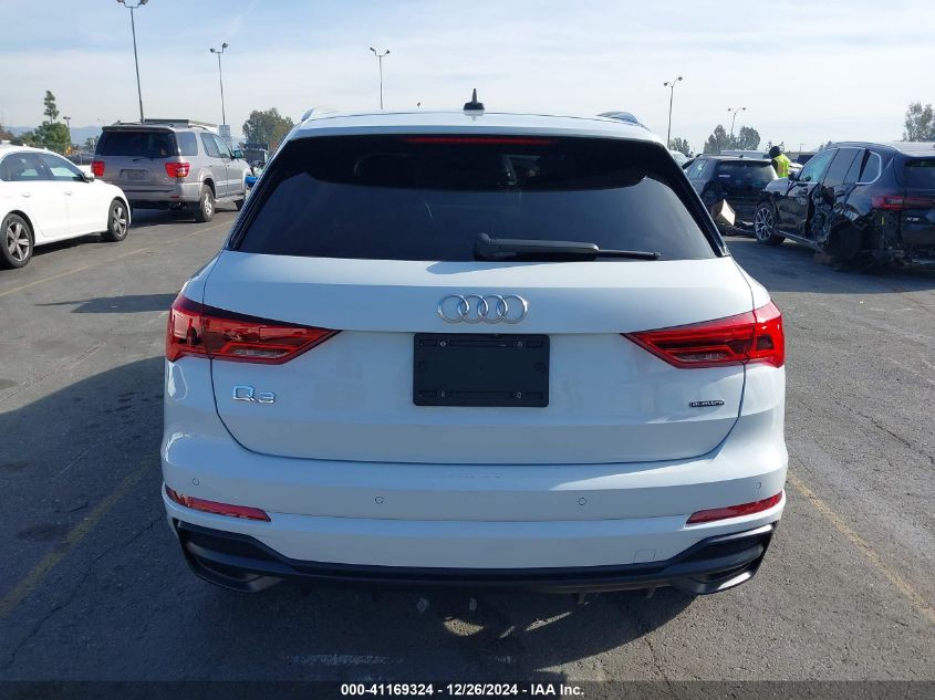 2019 Audi Q3 2.0T S Line Premium VIN: WA1EECF35K1071194 Lot: 41169324