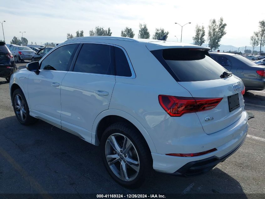 2019 Audi Q3 2.0T S Line Premium VIN: WA1EECF35K1071194 Lot: 41169324