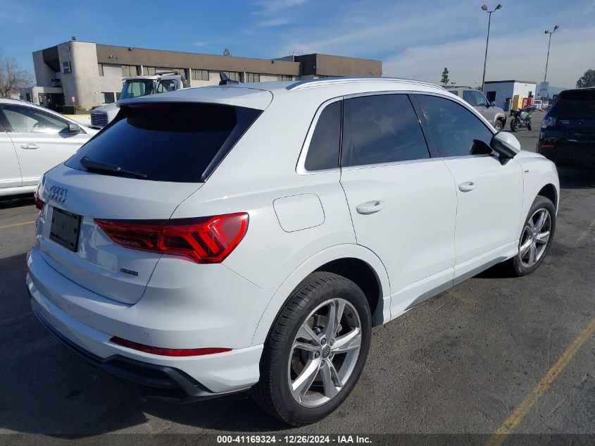 2019 Audi Q3 2.0T S Line Premium VIN: WA1EECF35K1071194 Lot: 41169324