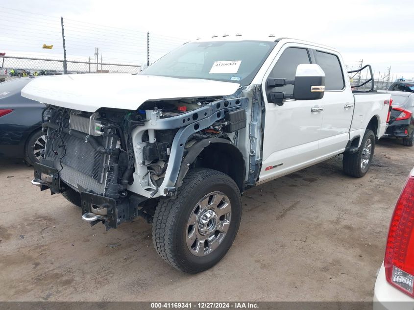 2024 Ford F-250 King Ranch VIN: 1FT8W2BM2RED52509 Lot: 41169341