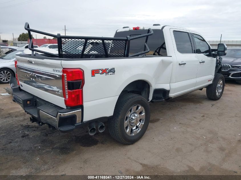 2024 Ford F-250 King Ranch VIN: 1FT8W2BM2RED52509 Lot: 41169341