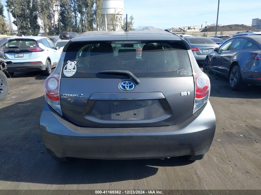 2014 Toyota Prius C Two VIN: JTDKDTB38E1076279 Lot: 41169362