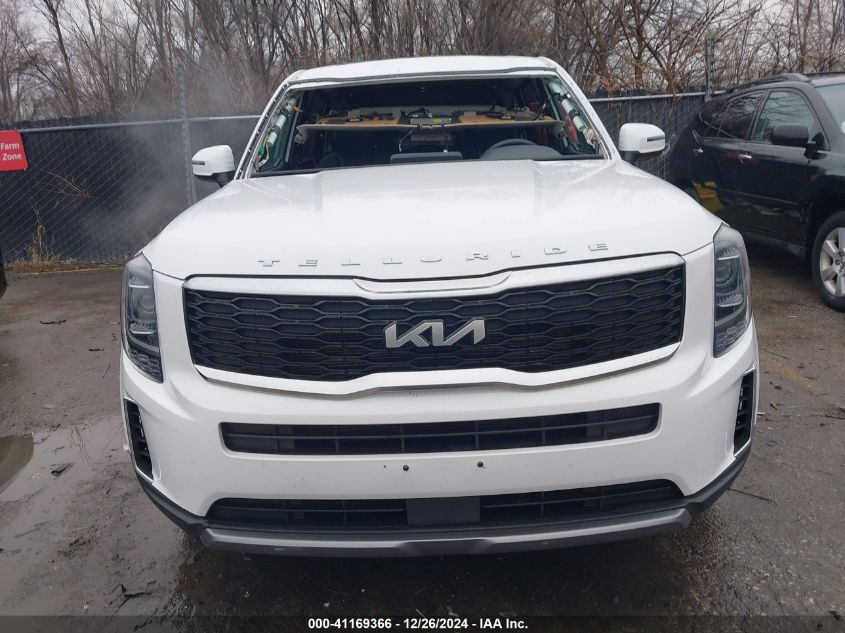 2022 Kia Telluride S VIN: 5XYP6DHCXNG224509 Lot: 41169366