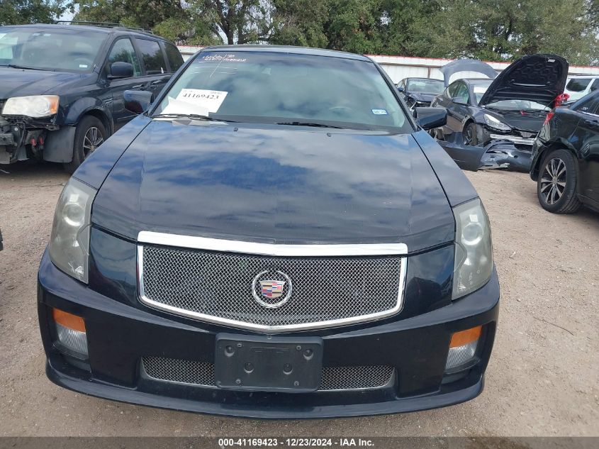 2006 Cadillac Cts-V VIN: 1G6DN57U760173843 Lot: 41169423