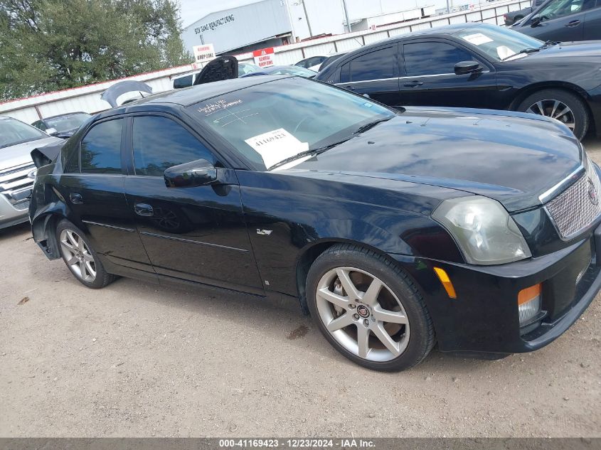 2006 Cadillac Cts-V VIN: 1G6DN57U760173843 Lot: 41169423