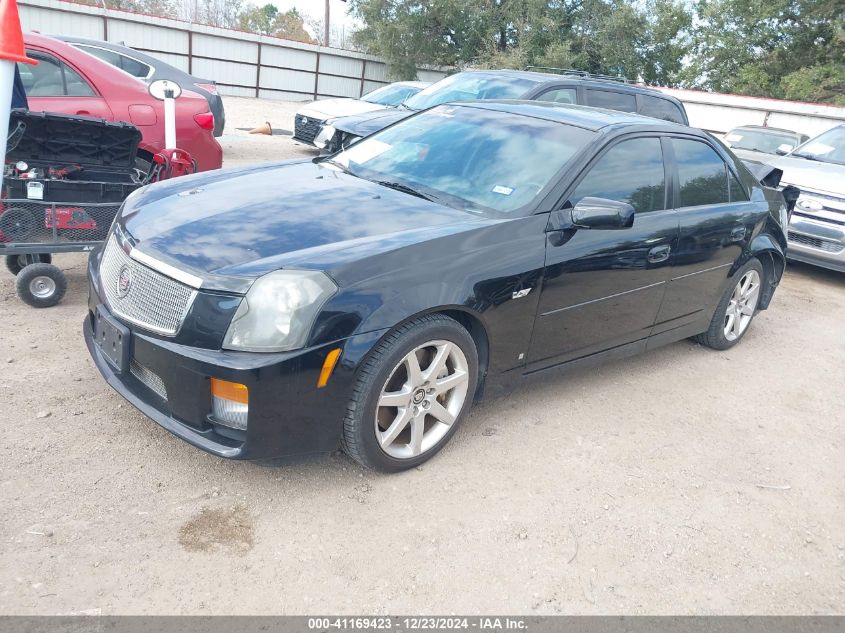 2006 Cadillac Cts-V VIN: 1G6DN57U760173843 Lot: 41169423