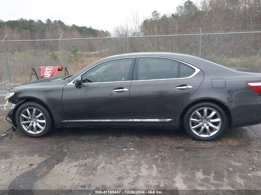 2008 Lexus Ls 460 VIN: JTHBL46F985075201 Lot: 41169487