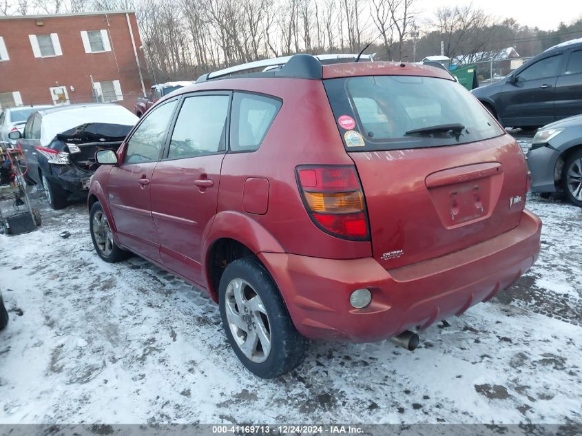 2005 Pontiac Vibe VIN: 5Y2SL638X5Z452576 Lot: 41169713