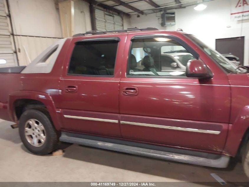 2005 Chevrolet Avalanche 1500 Z66 VIN: 3GNEC12Z05G190729 Lot: 41169749