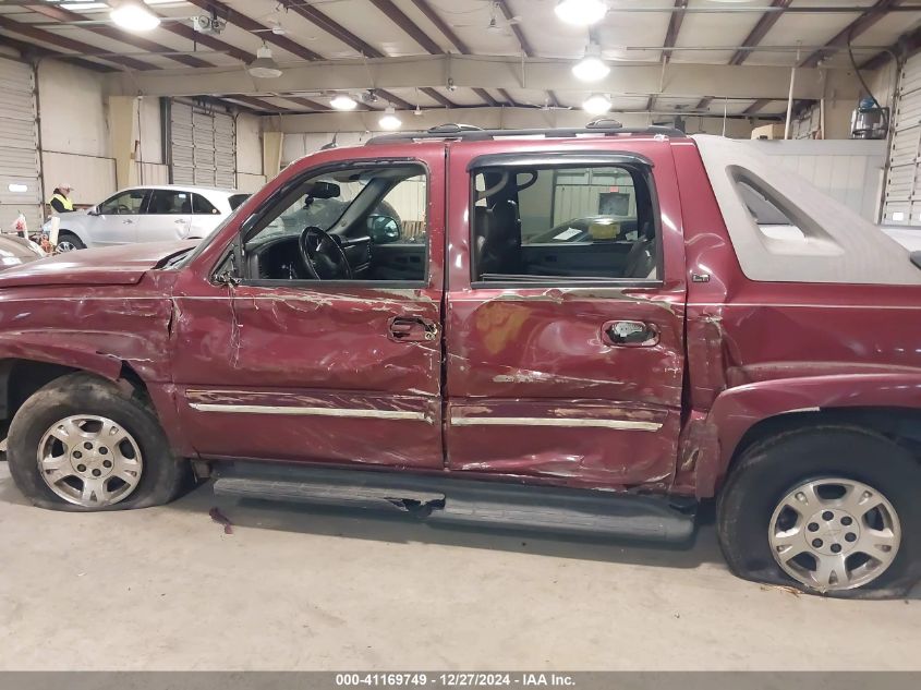 2005 Chevrolet Avalanche 1500 Z66 VIN: 3GNEC12Z05G190729 Lot: 41169749