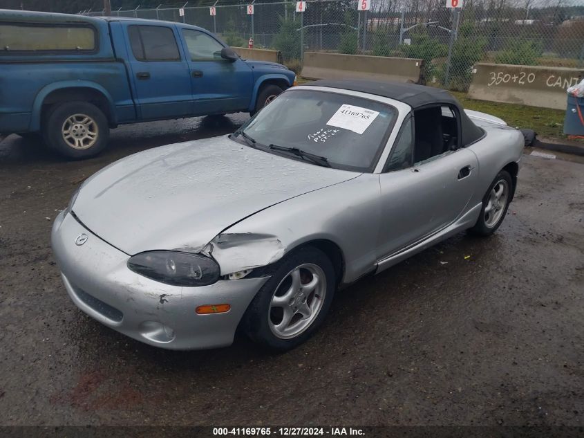 2002 Mazda Mx-5 Miata Cloth/Ls/Se VIN: JM1NB353420222676 Lot: 41169765