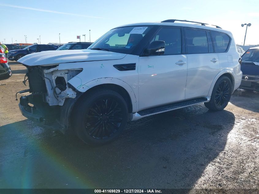 2019 Infiniti Qx80 Luxe VIN: JN8AZ2NF4K9688087 Lot: 41169829