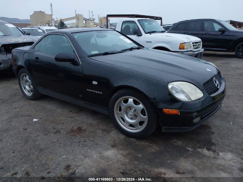 1999 Mercedes-Benz Slk 230 Kompressor VIN: WDBKK47F5XF086268 Lot: 41169903