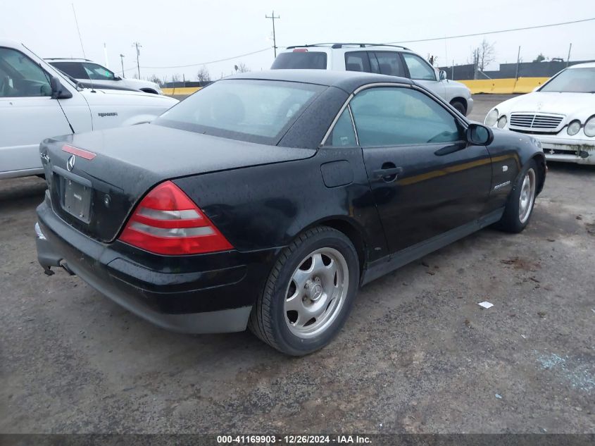 1999 Mercedes-Benz Slk 230 Kompressor VIN: WDBKK47F5XF086268 Lot: 41169903