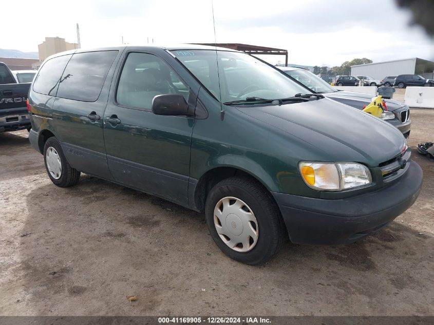 2000 Toyota Sienna Ce VIN: 4T3ZF19C8YU246441 Lot: 41169905