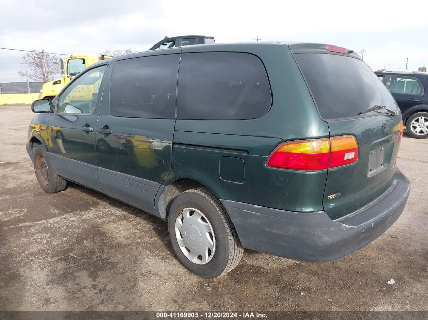 2000 Toyota Sienna Ce VIN: 4T3ZF19C8YU246441 Lot: 41169905