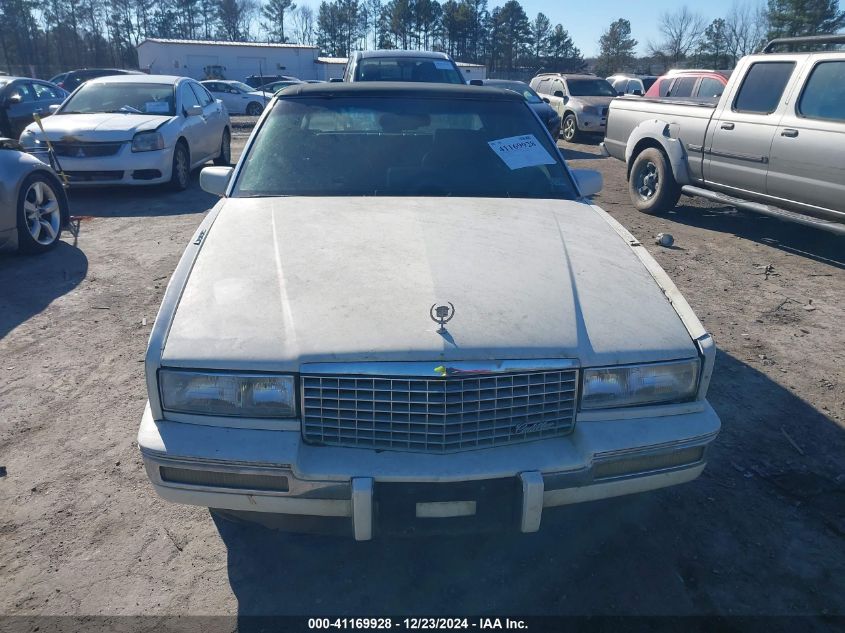 1988 Cadillac Eldorado VIN: 1G6EL1156JU615680 Lot: 41169928