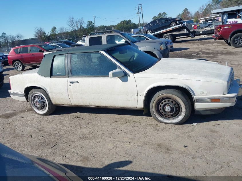 1988 Cadillac Eldorado VIN: 1G6EL1156JU615680 Lot: 41169928