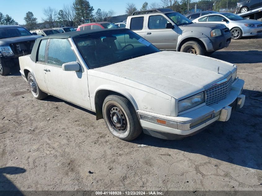 1988 Cadillac Eldorado VIN: 1G6EL1156JU615680 Lot: 41169928