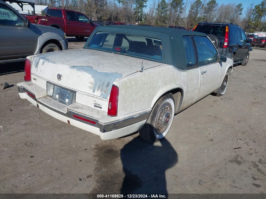 1988 Cadillac Eldorado VIN: 1G6EL1156JU615680 Lot: 41169928