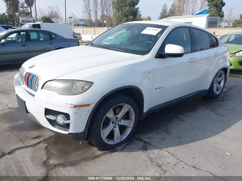 2009 BMW X6 xDrive50I VIN: 5UXFG83519LZ93496 Lot: 41170004