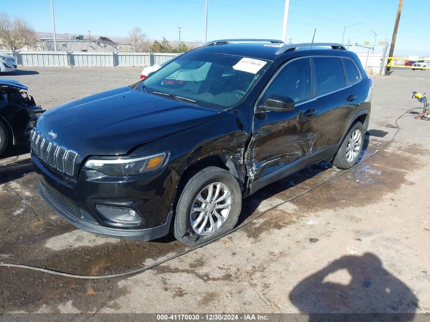 2019 Jeep Cherokee Latitude VIN: 1C4PJLCB7KD312449 Lot: 41170030