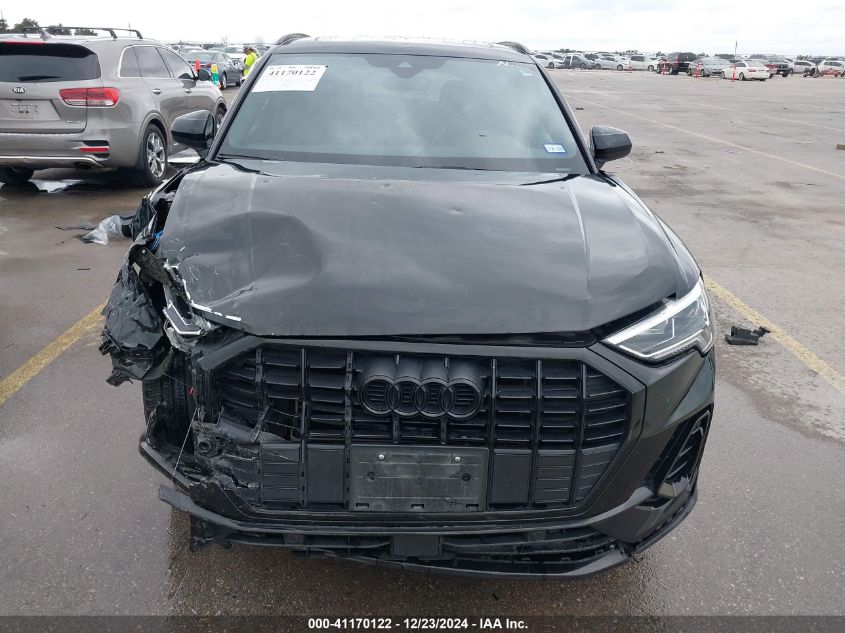 2021 Audi Q3 Premium Plus 45 Tfsi S Line Quattro Tiptronic VIN: WA1EECF38M1064663 Lot: 41170122