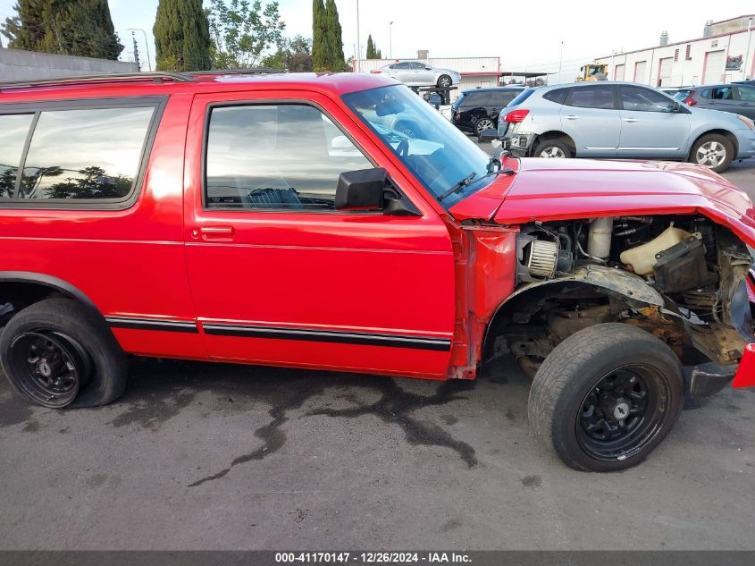 1988 Chevrolet Blazer S10 VIN: 1GNCS18Z8J8200764 Lot: 41170147