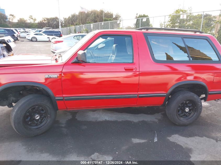 1988 Chevrolet Blazer S10 VIN: 1GNCS18Z8J8200764 Lot: 41170147