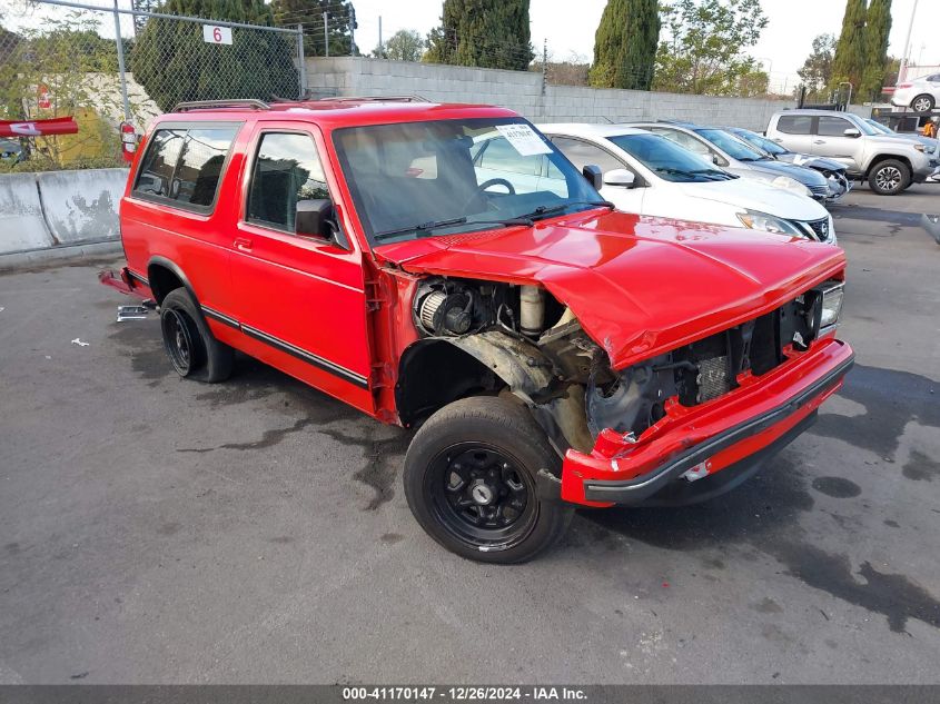 1988 Chevrolet Blazer S10 VIN: 1GNCS18Z8J8200764 Lot: 41170147