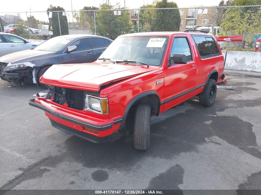 1988 Chevrolet Blazer S10 VIN: 1GNCS18Z8J8200764 Lot: 41170147