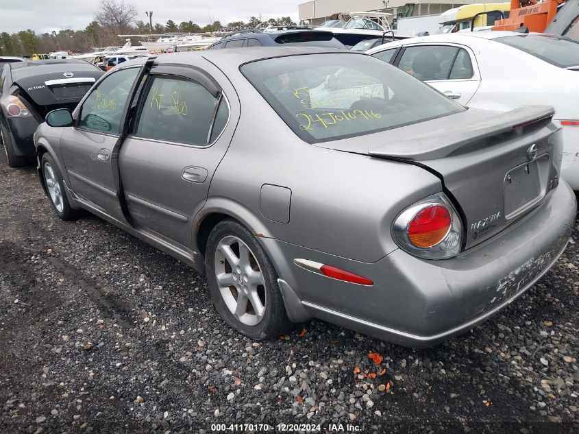 2002 Nissan Maxima Se VIN: JN1DA31D02T434425 Lot: 41170170