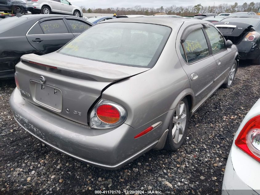 2002 Nissan Maxima Se VIN: JN1DA31D02T434425 Lot: 41170170