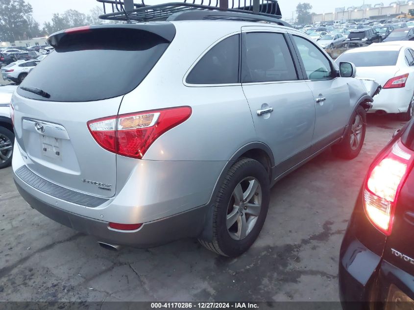 2010 Hyundai Veracruz Limited VIN: KM8NU4CC8AU122800 Lot: 41170286