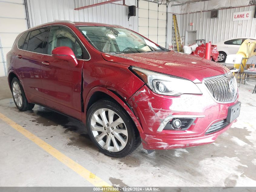 2017 Buick Envision Premium Ii VIN: LRBFXFSX7HD096425 Lot: 41170308