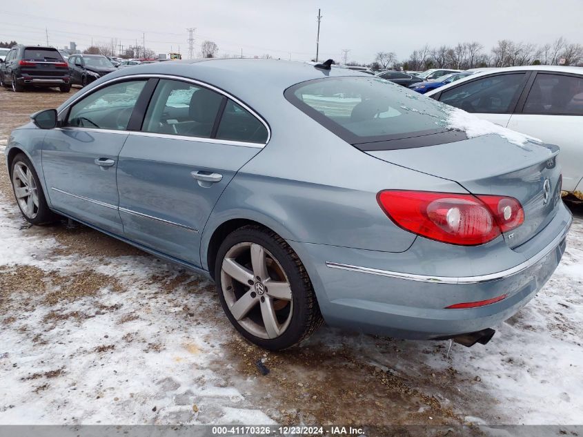 2011 Volkswagen Cc Luxury VIN: WVWHN7AN7BE712339 Lot: 41170326