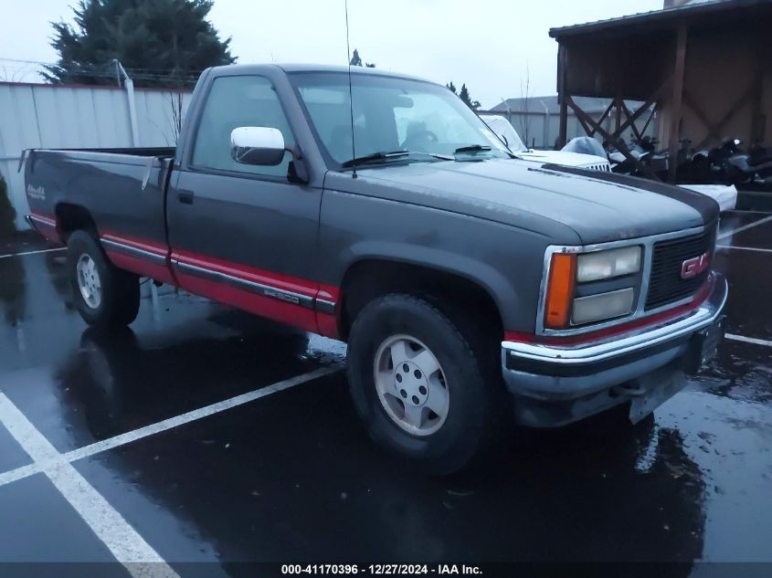 1993 GMC Sierra K1500 VIN: 1GTEK14K6PE529709 Lot: 41170396