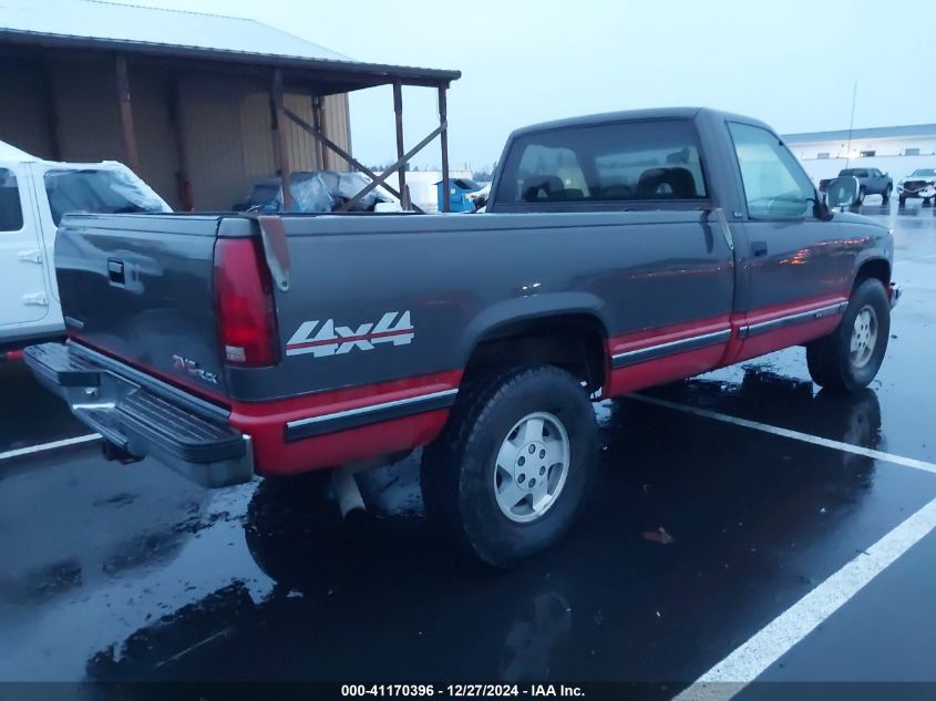 1993 GMC Sierra K1500 VIN: 1GTEK14K6PE529709 Lot: 41170396