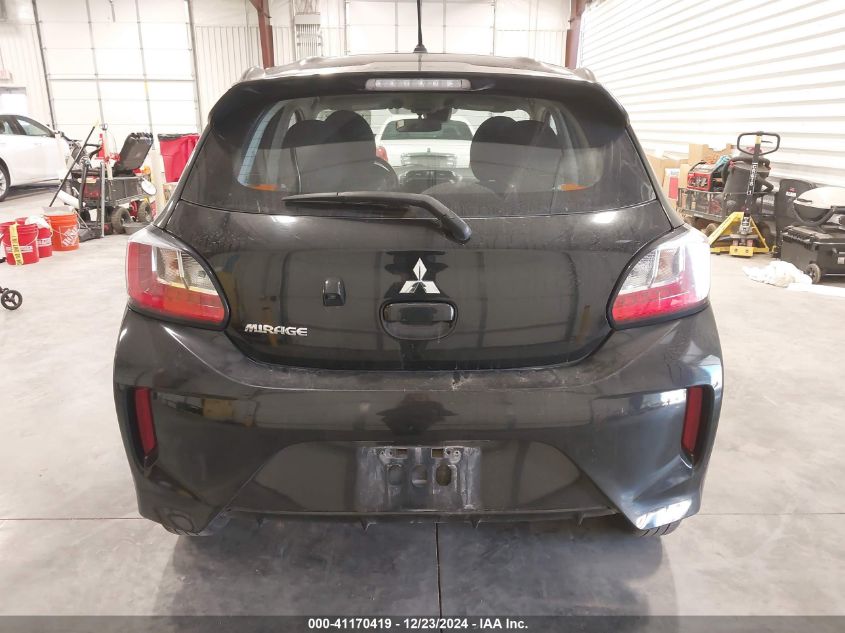 2022 Mitsubishi Mirage Es/Le VIN: ML32AUHJ8NH005131 Lot: 41170419