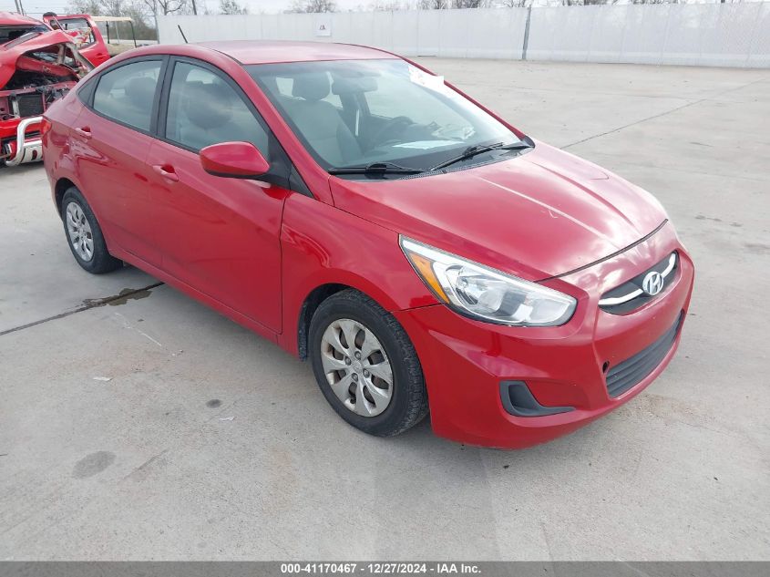 2017 Hyundai Accent Se VIN: KMHCT4AE5HU270749 Lot: 41170467