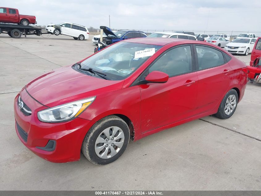 2017 Hyundai Accent Se VIN: KMHCT4AE5HU270749 Lot: 41170467