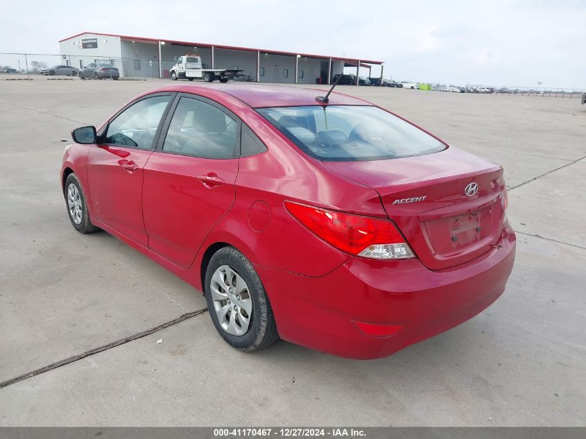 2017 Hyundai Accent Se VIN: KMHCT4AE5HU270749 Lot: 41170467